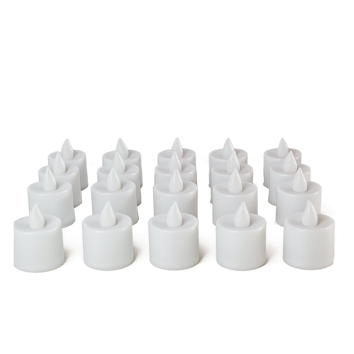Reusable blue LED tea light candles with safe smokeless decorative light